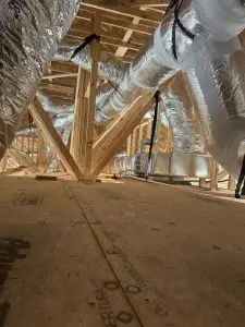 Attic ductwork